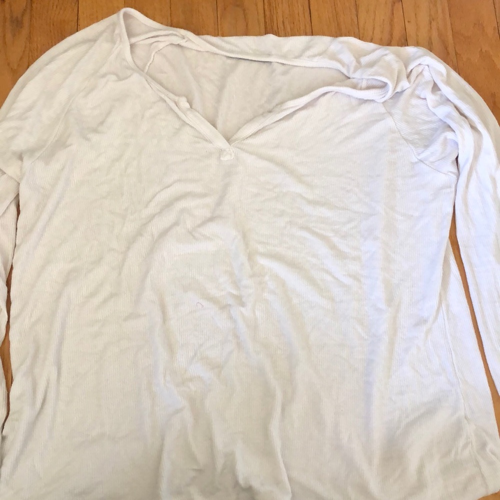 Brandy Melville white long sleeve